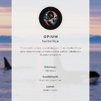 Poster decorativo Fundo rústico com folhas verdes de hortênsia rosa