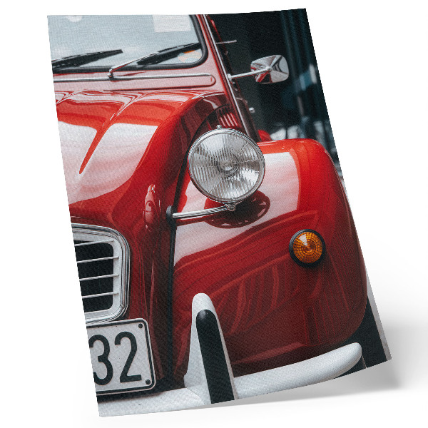Poster para cozinha Carro clássico, detalhes expressivos, atmosfera retrô