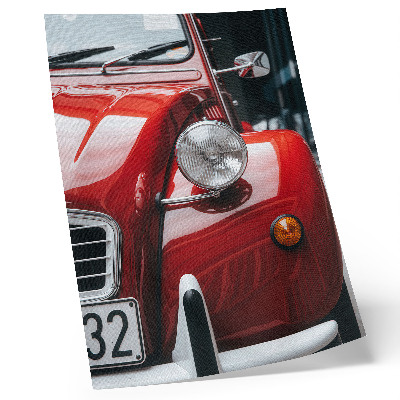 Poster para cozinha Carro clássico, detalhes expressivos, atmosfera retrô