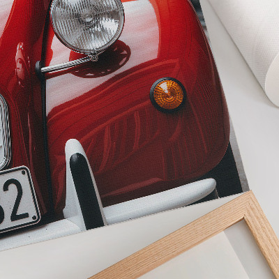 Poster para cozinha Carro clássico, detalhes expressivos, atmosfera retrô