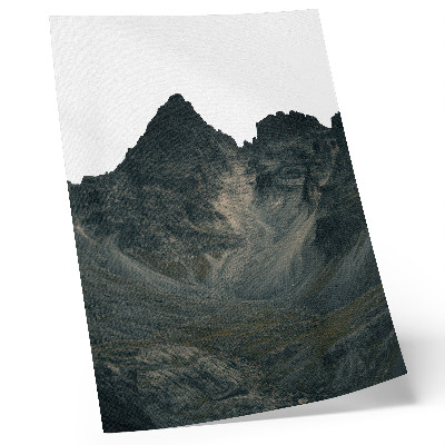 Impressão em tela Picos majestosos, natureza em estado bruto.