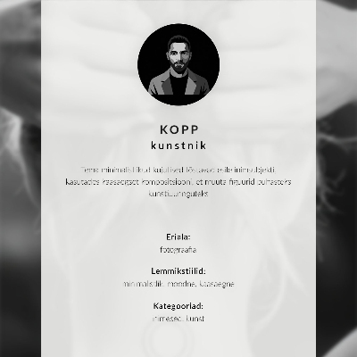 Poster para cozinha Gesto em preto e branco de paz, minimalismo e elegância.