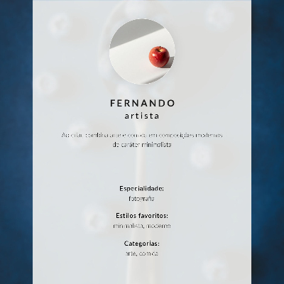 Poster decorativo Abacaxi com folhas turquesa sobre fundo branco
