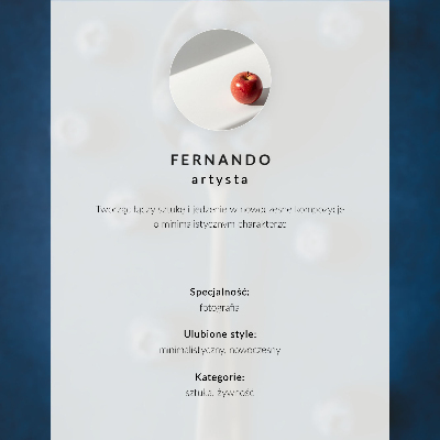 Poster decorativo Abacaxi com folhas turquesa sobre fundo branco