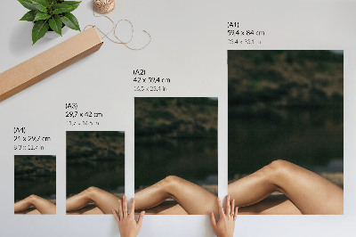 Poster para cozinha Beleza minimalista em um ambiente natural.