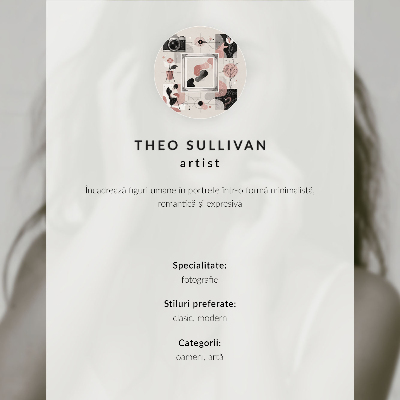 Arte de parede Uma bailarina em movimento com graça e leveza.