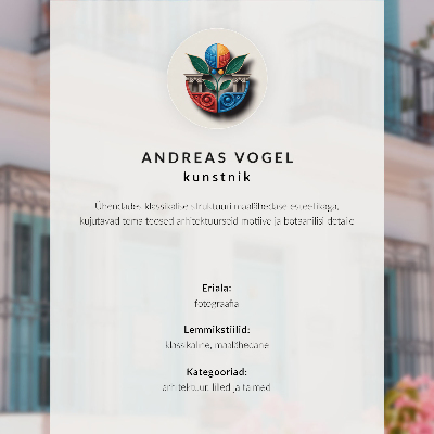 Arte de parede Tons de azul pastel, detalhes da varanda, flores