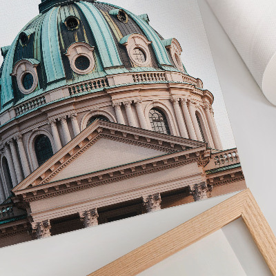 Poster para cozinha Detalhes impressionantes da cúpula na arquitetura clássica