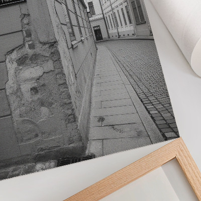 Poster para cozinha Fachadas de edifícios antigos, detalhes arquitetônicos