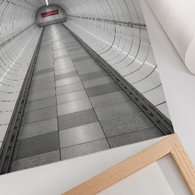 Poster decorativo Iluminação de teto moderna e futurista para espaços amplos