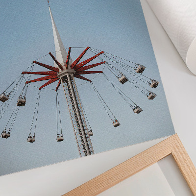 Arte de parede Torre Carrossel, Movimento Dinâmico, Minimalismo