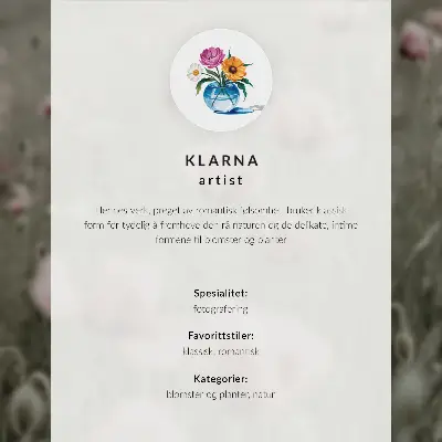 Impressão em tela composição floral única para interiores modernos