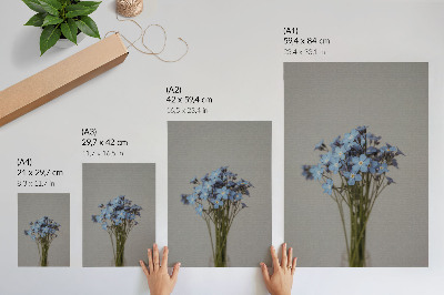 Impressão em tela Uma composição floral única para um interior moderno.