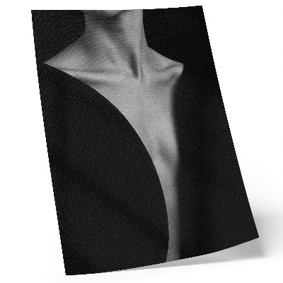Impressão em tela Uma combinação sutil de elegância em preto e branco.
