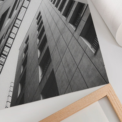 Poster para cozinha Arquitetura moderna com linhas geométricas