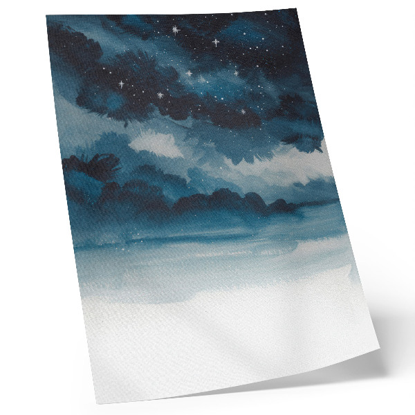 Poster decorativo Uma paisagem cósmica repleta de profundidade e mistério.