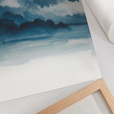 Poster decorativo Uma paisagem cósmica repleta de profundidade e mistério.