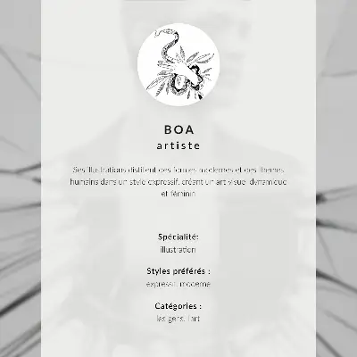 Poster para cozinha com formas simples, tons quentes, calma e equilíbrio