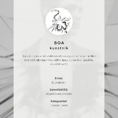 Poster para cozinha com formas simples, tons quentes, calma e equilíbrio