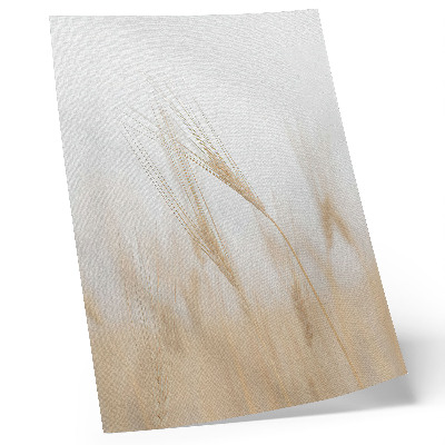 Impressão em tela Elegância minimalista das espigas de trigo