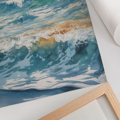 Poster decorativo Ondas atmosféricas, a beleza tranquila da natureza