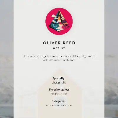 Poster para cozinha celeiro na encosta com paisagem de inverno e floresta enevoada