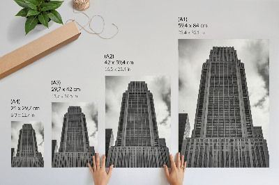 Poster decorativo Harmonia minimalista dos arranha-céus