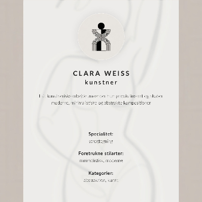 Impressão em tela Rostos bidimensionais transmitem modernidade e elegância.
