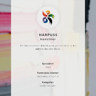 Impressão em tela rosa azul dinâmica com detalhes em creme preto