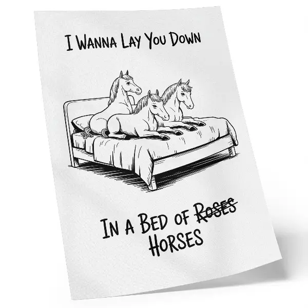 Arte de parede texto humorístico ilustrativo com animais em preto e branco