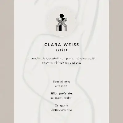 Poster decorativo linhas faciais abstratas com estilo minimalismo moderno