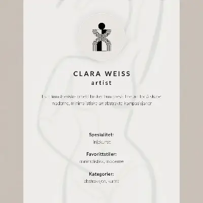 Poster decorativo linhas faciais abstratas com estilo minimalismo moderno