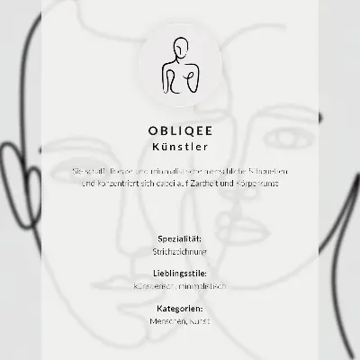 Poster decorativo com design de linhas sutis de forma elegância e harmonia