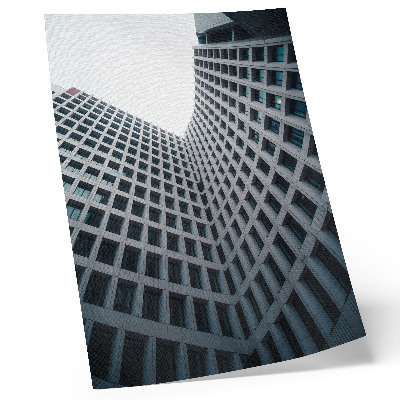 Poster para cozinha Linhas verticais na arquitetura moderna