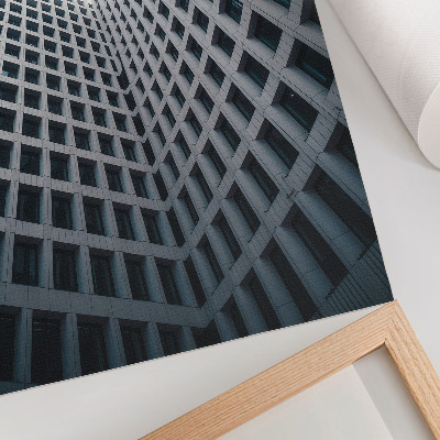 Poster para cozinha Linhas verticais na arquitetura moderna