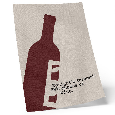 Arte de parede Gráficos minimalistas em tons de vinho.