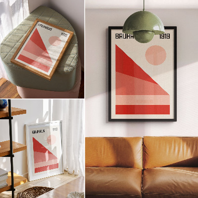 Poster para cozinha Composição geométrica minimalismo moderno