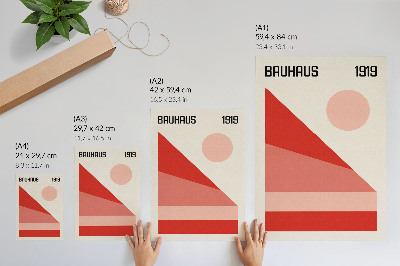 Poster para cozinha Composição geométrica minimalismo moderno