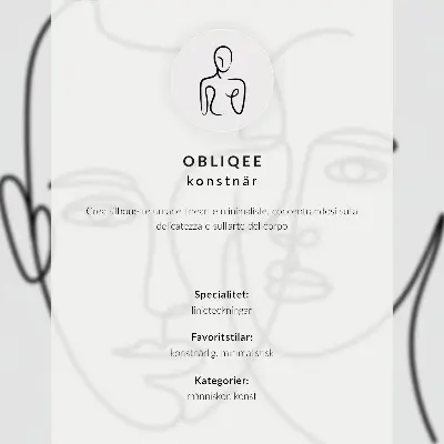 Impressão em tela elegância minimalista da silhueta feminina