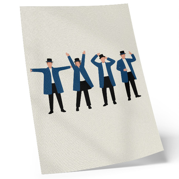 Poster decorativo Personagens modernos em estilo escandinavo