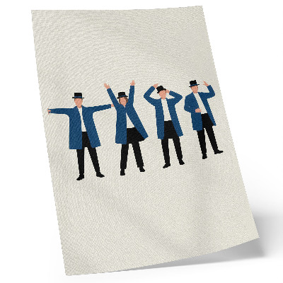 Poster decorativo Personagens modernos em estilo escandinavo