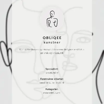 Impressão em tela de esboço moderno minimalista de contorno de rosto