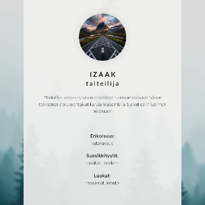 Impressão em tela Nuvens no céu azul, paz, harmonia.