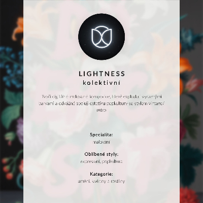 Arte de parede Retrato de uma pessoa usando óculos, cores vibrantes, emoções