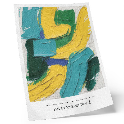 Impressão em tela Cores vibrantes, abstração dinâmica.