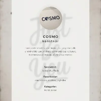 Poster para cozinha letras pretas sobre fundo branco com layout simples