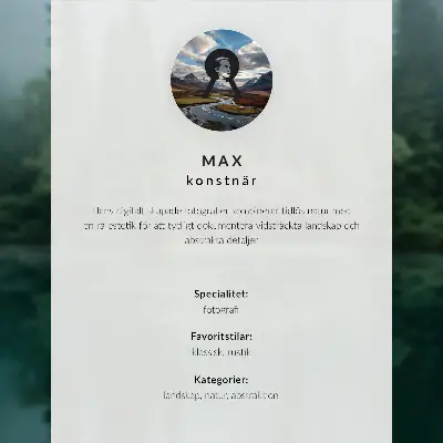 Poster para cozinha com tons de cinza, montanhas e reflexo do lago