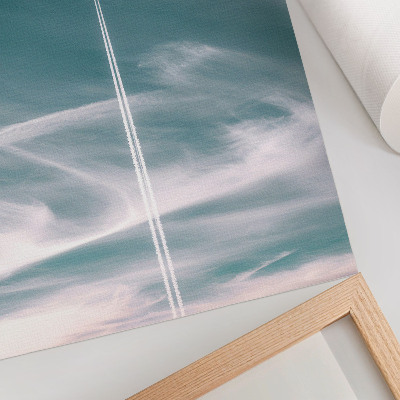 Poster para cozinha Raio de céu azul, liberdade, inspiração