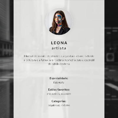 Poster para cozinha Arquitetura moderna com varandas abertas
