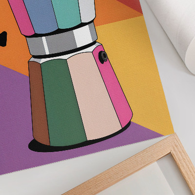 Poster decorativo Cores contrastantes, estilo expressivo, combinação frutífera